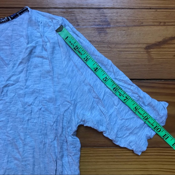 Anthro Dolan Left Coast Collection Grey Top, EUC S - Picture 8 of 11